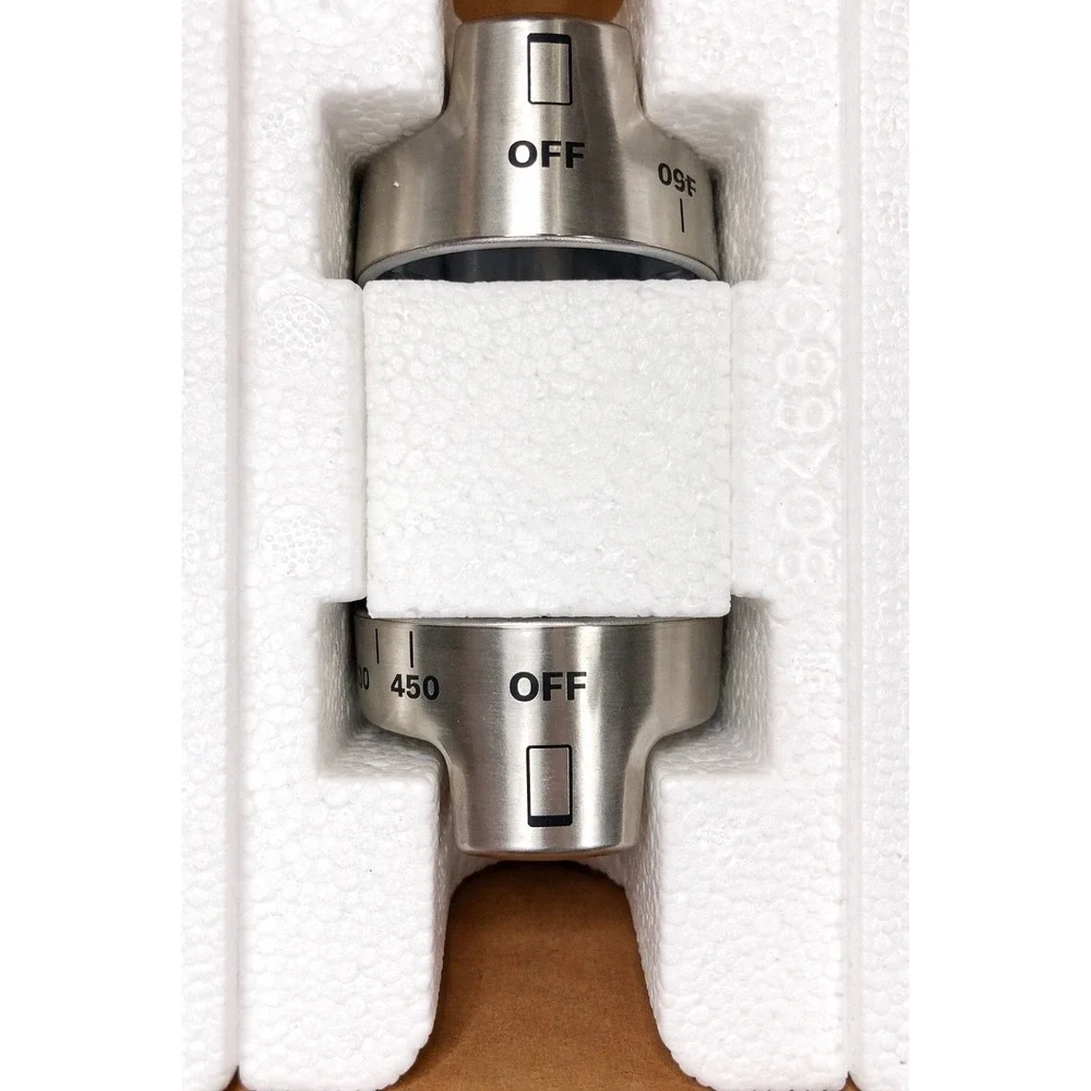 Wolf Stainless Steel‎ Knob Kit, SRT 820491 Full 9 Piece Set